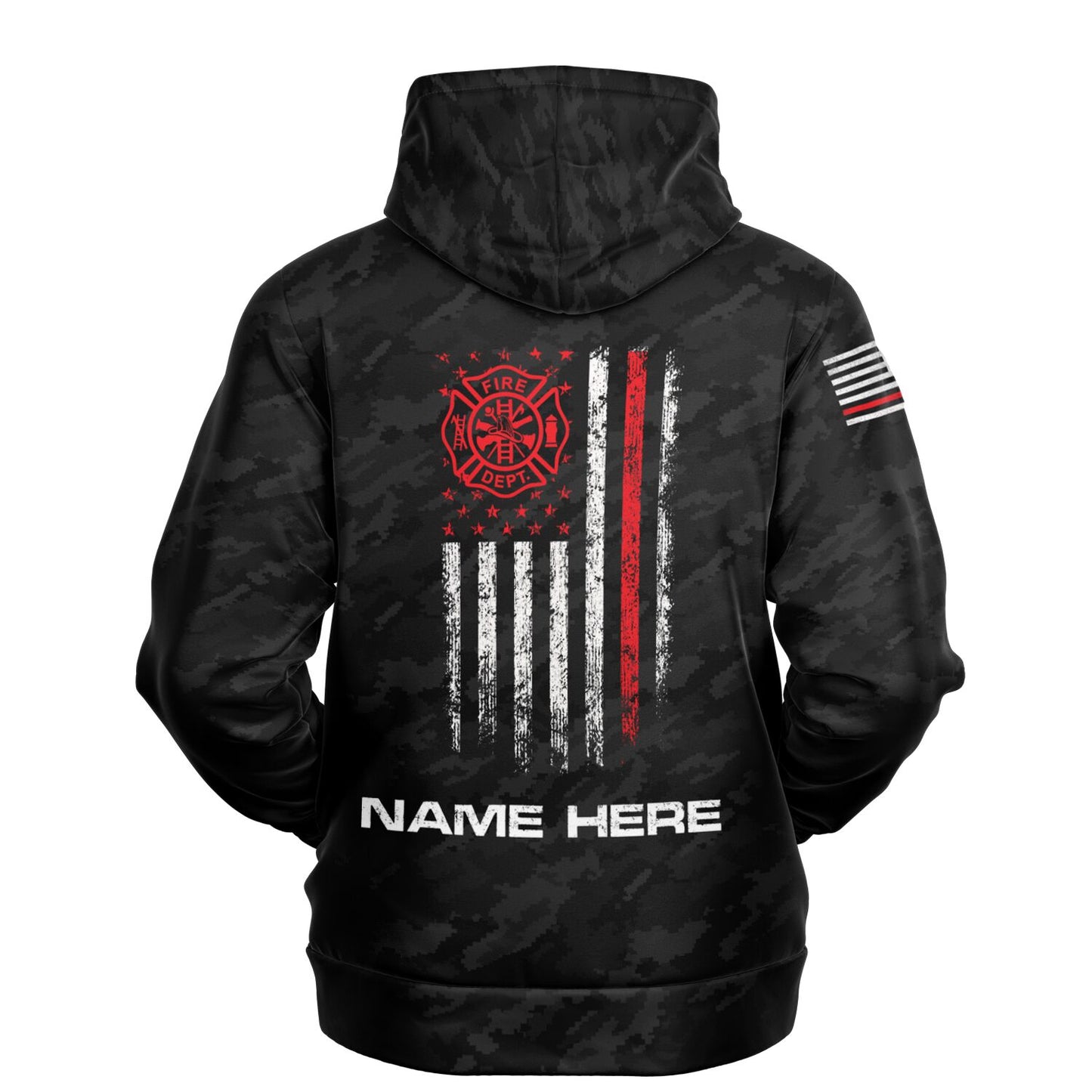 Personalized Fire Rescue Hoodie