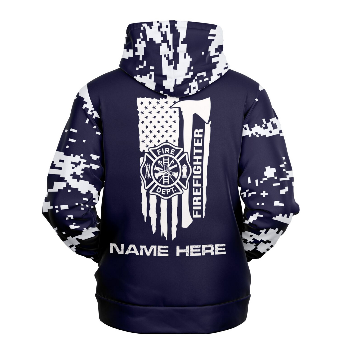 Personalized Volunteer Firefighter Hoodie