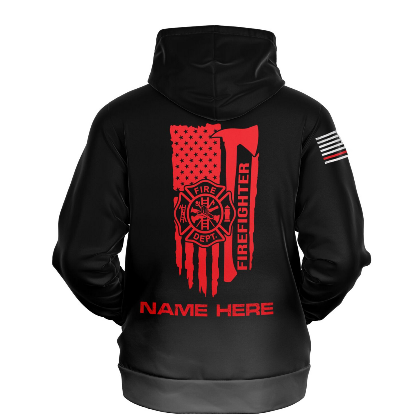 Personalized Volunteer Firefighter Hoodie