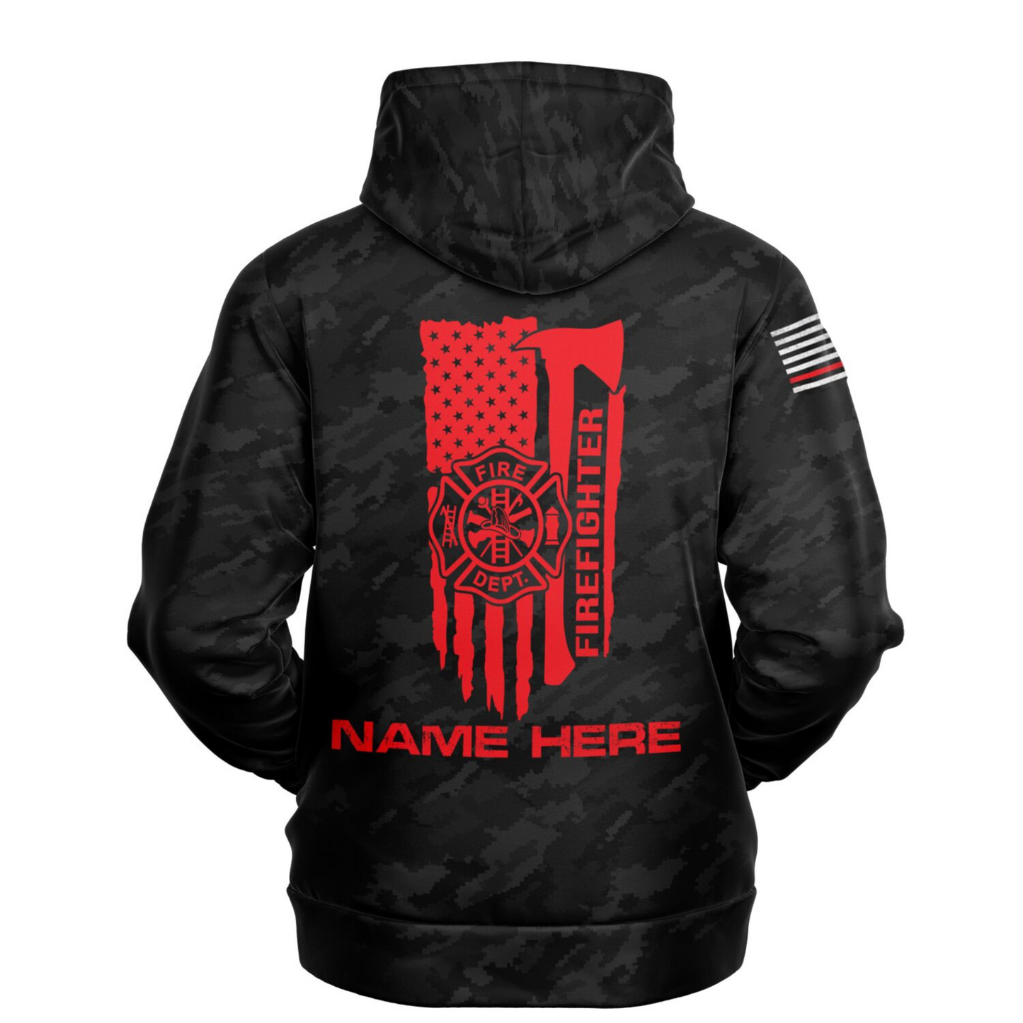 Personalized Volunteer Firefighter Hoodies