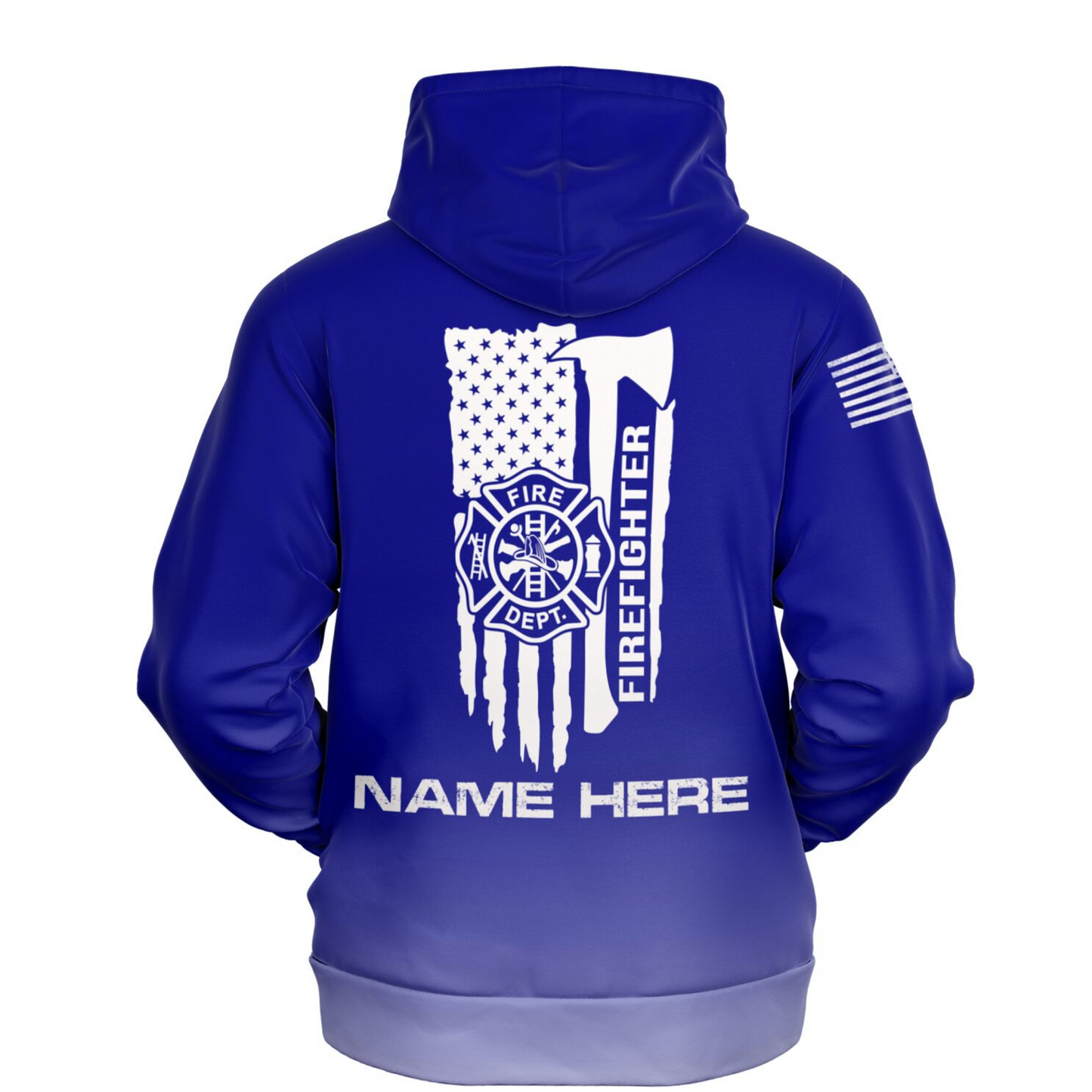 Personalized Volunteer Firefighter Hoodie