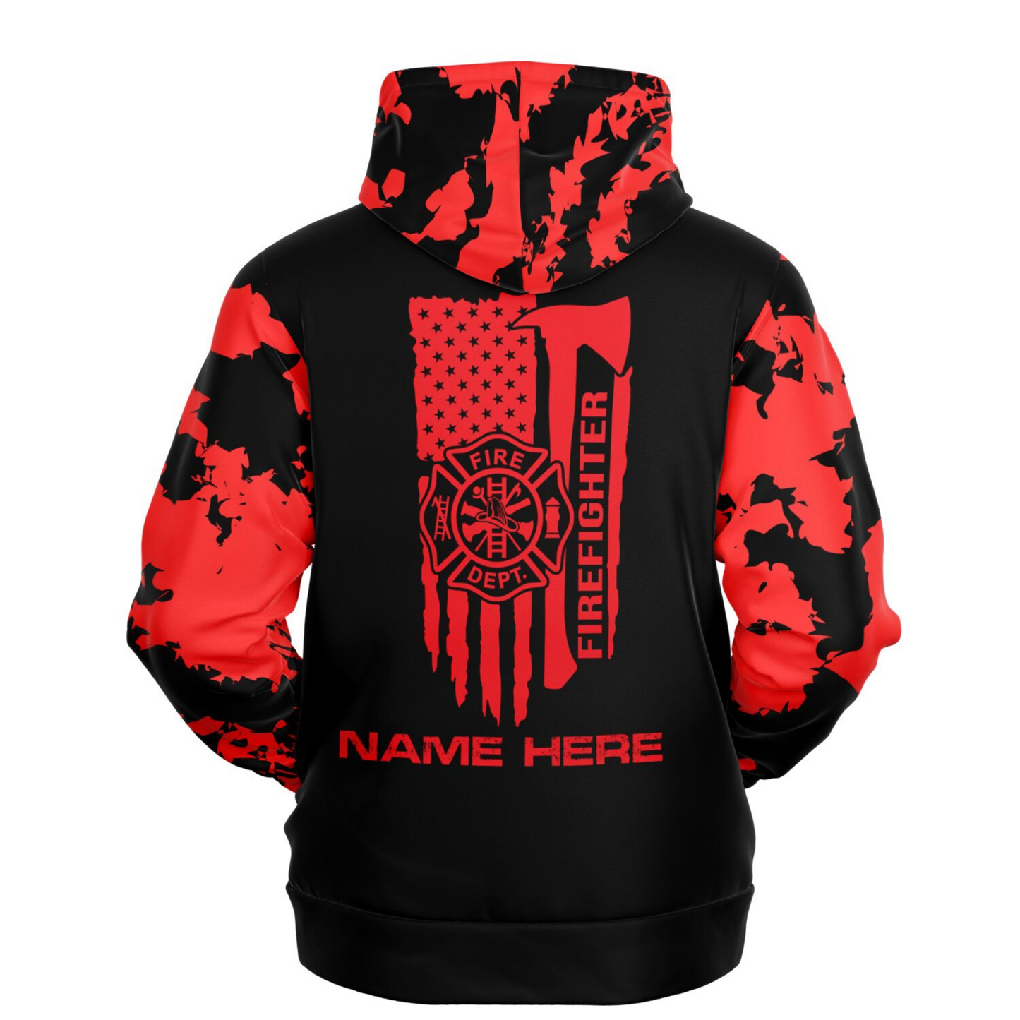 Personalized Volunteer Firefighter Hoodie