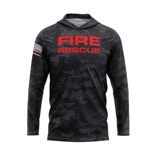 Fire Rescue SPF50 Performance Lightweight Hoodie