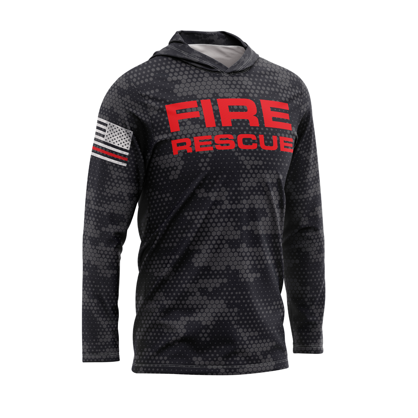 Fire Rescue SPF50 Performance Lightweight Hoodie