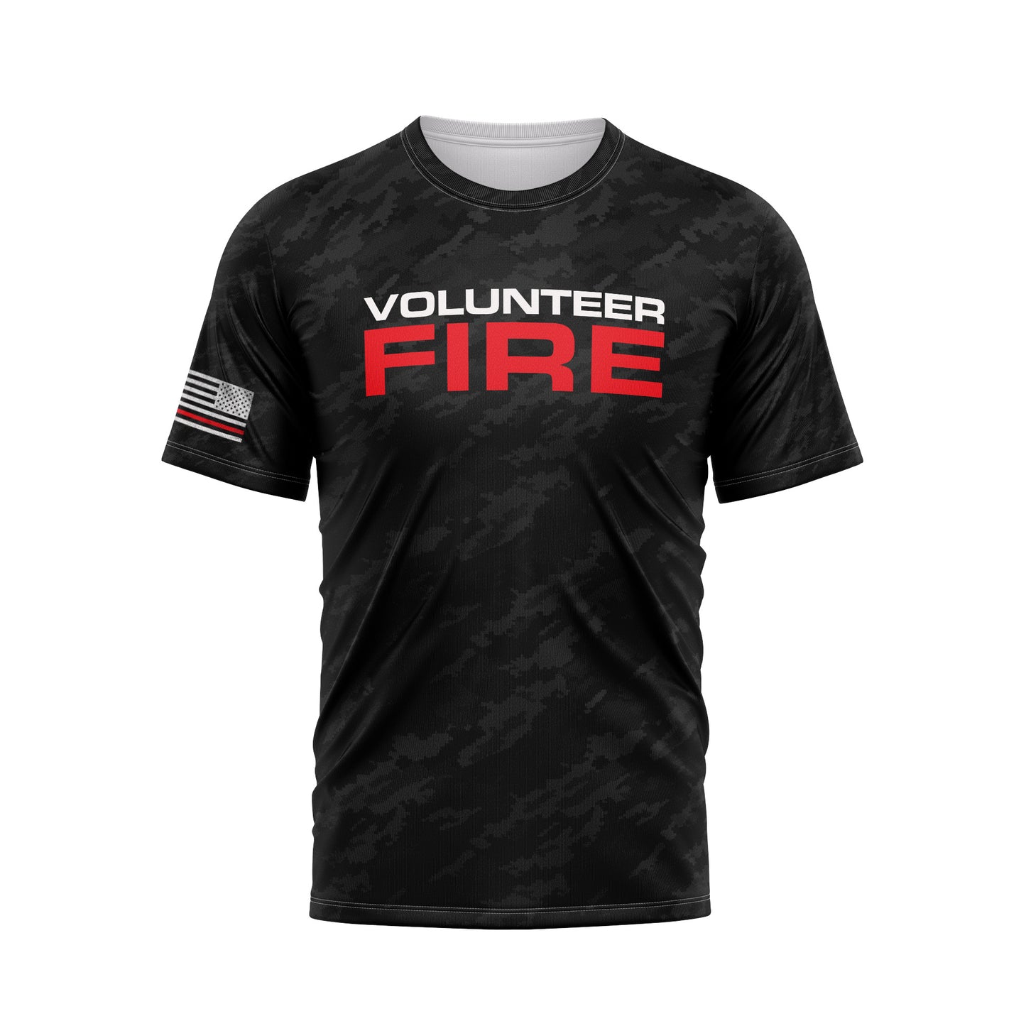 Personalized Volunteer Fire Rescue Performance Tee